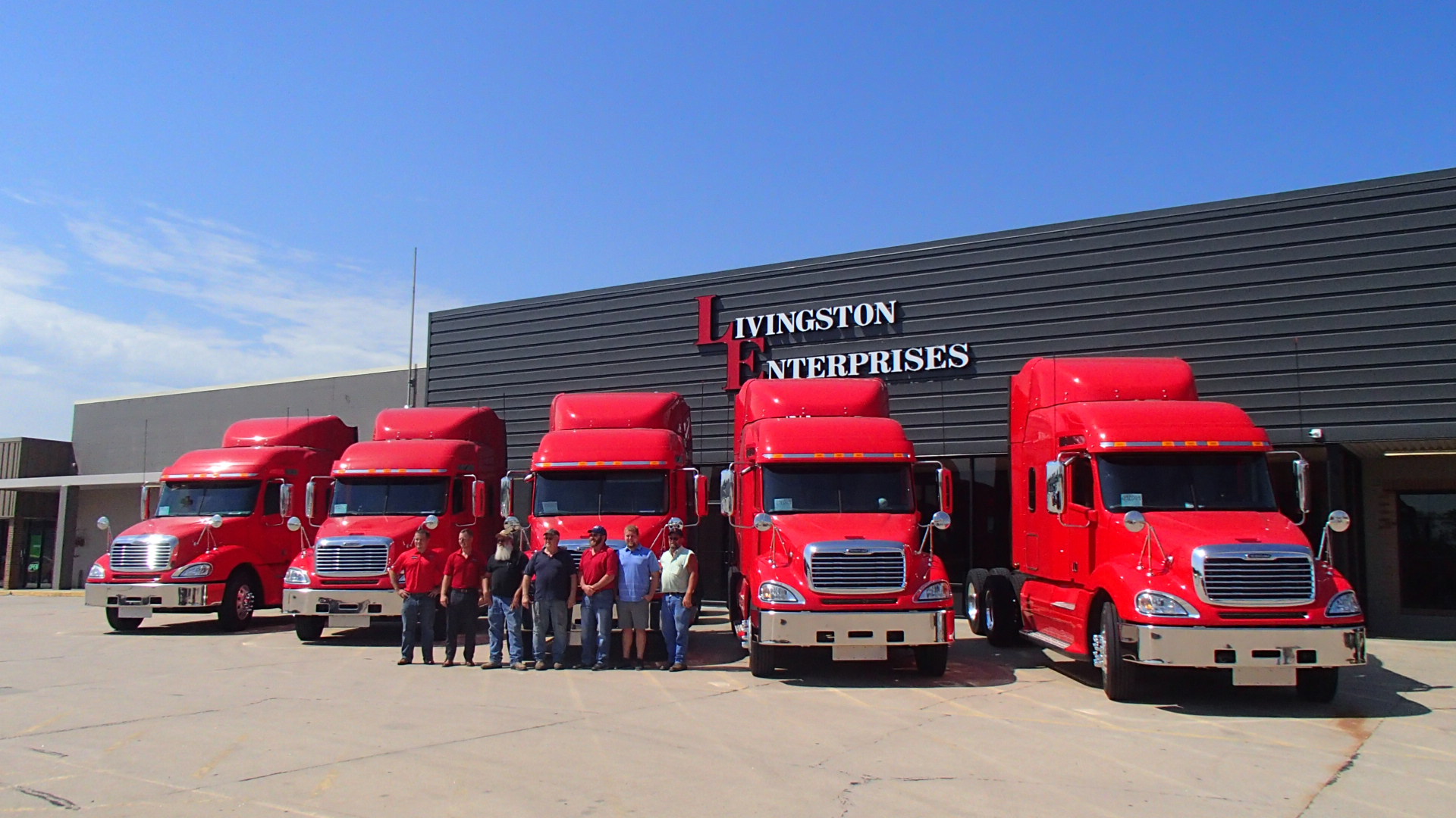 Livingston Enterprises Transport, Inc. Freightliner Lineup